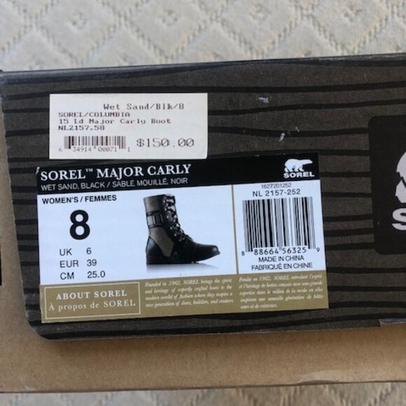 Sorel/Columbia Ladies Major Carly Boot - Picture 5 of 5